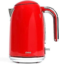 Wasserkocher 1.7l 2200w rot - dod180r