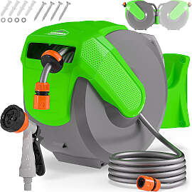 Wasserschlauchaufroller 30m automatisch