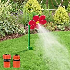 Wassersprinkler Kinder Outdoor, Crazy Daisy