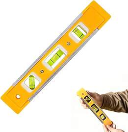 Wasserwaage magnetisch 23 cm klein mit 3 Libellen