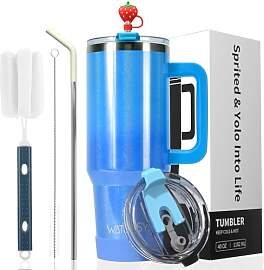 WATERSY Doppelwandiger 30oz Kaffeebecher to Go