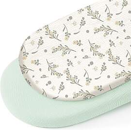 Watproofit Musselin-Baumwolle Spannbettlaken