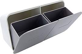 Wattestäbchen Spender Kunststoff Make up Pad
