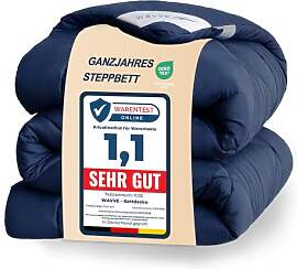 WAVVE Bettdecke 200x200cm Ganzjahresdecke 4