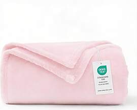 WAVVE Kuscheldecke Flauschige Decke Rosa 150x200