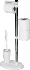 WC-Garnitur BISCHOF "Valia", silber