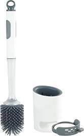 WC-Garnitur mit Reinigungsmittel-Spender 2in1,