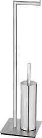 WC-Garnitur WENKO "Recco", silber,