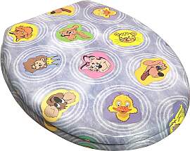 WC-Sitz ADOB "Comic", bunt, MDF -
