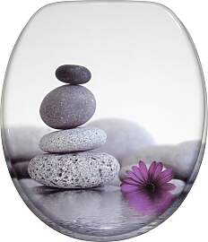 WC-Sitz SANILO "Energy Stones", grau,