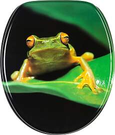 WC-Sitz SANILO "Frosch Grün", grün,