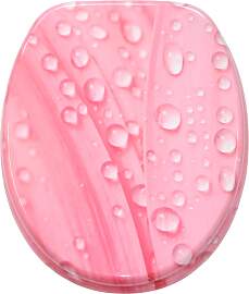 WC-Sitz SANILO "Pink Flower", pink,