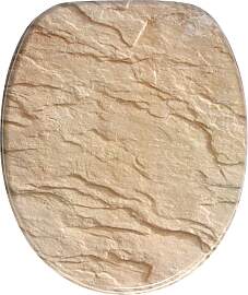 WC-Sitz SANILO "Sand Stone", braun