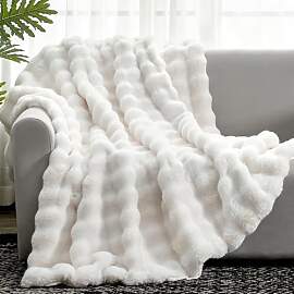 Weaveinbay Kunstpelz-Decke, Flauschige weiche