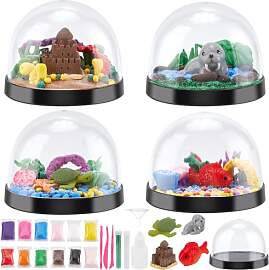 WEBEEDY DIY Unterwasserwelt Schneekugel Bastelset