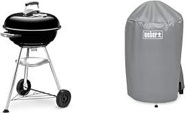 Weber 1221004 Holzkohlegrill Compact Kettle,