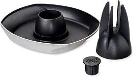 Weber 6731 Style Geflügelhalter, Silber