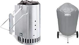 Weber 7176 Grill-Abdeckhaube für Holzkohlegrills
