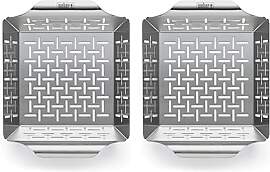 Weber Deluxe Grillkorb - Klein (24 x 19cm),
