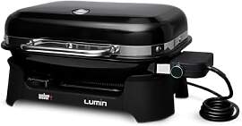 Weber Lumin Elektrogrill/Anbraten, Räuchern,