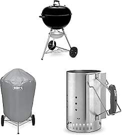Weber Original Kettle Holzkohlegrill, 57 cm,