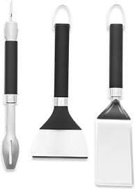 Weber Plancha/Grillplatten Zubehör Set, 3-teilig, 