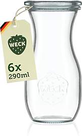 Weck Glaskaraffe 250ml – 6er Set –