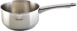 Wecook! Stielkasserolle 18cm, kasserolle, klein,