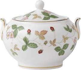 Wedgwood 'Wild Strawberry' Zuckerdose 7