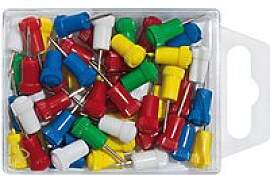 WEDO Pinnnadeln farbsortiert, 50 St.