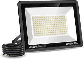 Wegoodlife 150W LED Strahler Außen, Superhell