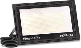 Wegoodlife 500W LED Strahler Außen, Superhell