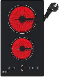 WEHIMO Domino Glaskeramikkochfeld 29.5cm, 3000W 2