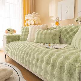 Weiche Plüsch Sofabezug Waschbar - Neue