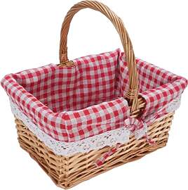 Weidenpicknickkorb Picknickkörbe Geräumige
