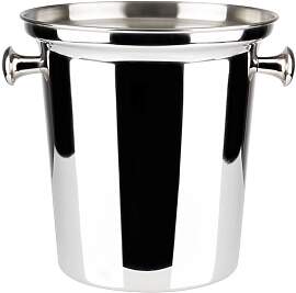Wein- und Sektkühler APS, silber (silberfarben),