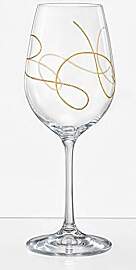 WeingläserKristall, Model String Gold, mit Gold