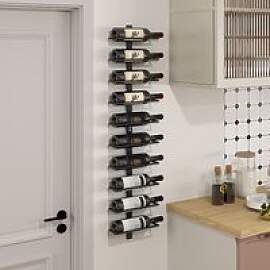 Weinregal, Flaschenregal für 10 Weinflaschen,