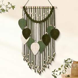 Weldomcor Makramee Wandbehang Boho Wanddeko