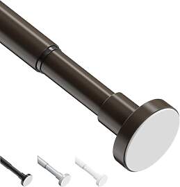 WELDUN Vorhangspannstange ohne Bohren 48–190 cm, 