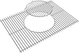 WELL GRILL 44,5cm Edelstahl Grillrost mit Rund