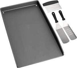 WELL GRILL 44,5x26cm Gusseisen Grillplatte mit