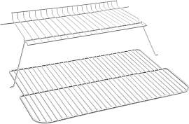 WELL GRILL 64CM Edelstahl Grillrost Set für EL