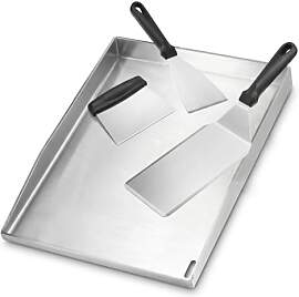WELL GRILL Grillplatte Edelstahl 4mm Dicke Plancha 