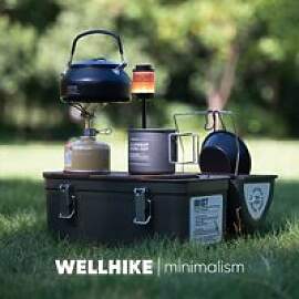 WELLHIKE Outdoor SWS Wildnis Metall Lunchbox
