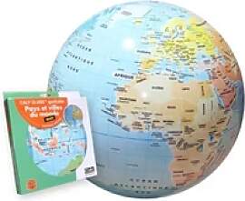 Weltkugel Ballon Caly Pays Et Villes Du Monde (x2)