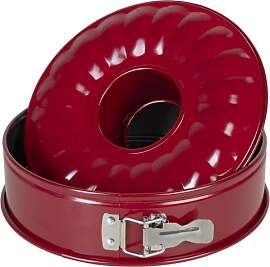 wenco Springform 26 cm, Kuchenform mit Flach- und
