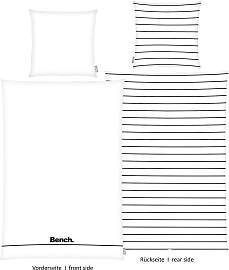 Wendebettwäsche BENCH. "Bench", weiß,