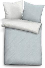 Wendebettwäsche BIBERNA "Hermal", blau