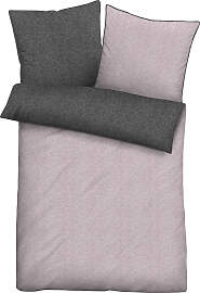 Wendebettwäsche BIBERNA "Hermal", lila